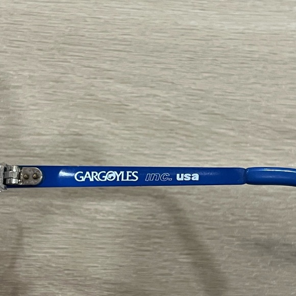 USA AUTHENTIC GARGOYLES clear lens / Blue frame ARNOLD TERMINATOR safety glass - Picture 6 of 6